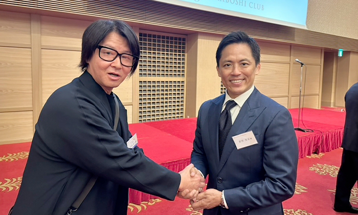 講演会では、柔道家としてオリンピック3連覇の偉業を達成された野村忠宏さんの講演を拝聴いたしました。
